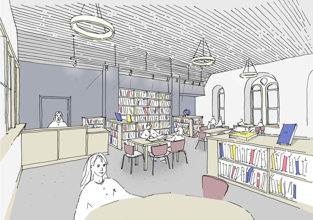 Phase II of the Blum Library Renovation Project